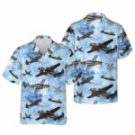 Us Airforce Ww Ii Airplanes Hawaiian Shirt