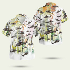 Us air force sikorsky hh60 pave hawk hawaiian shirt