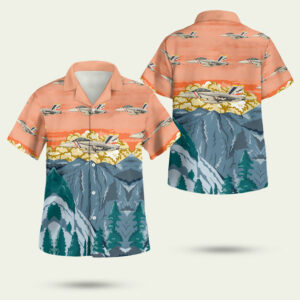 Us navy fa 18f super hornet bounty hunters hawaiian shirt