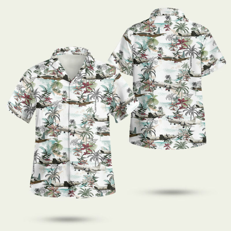 Us Navy Lockheed P 3 Orion Hawaiian Shirt