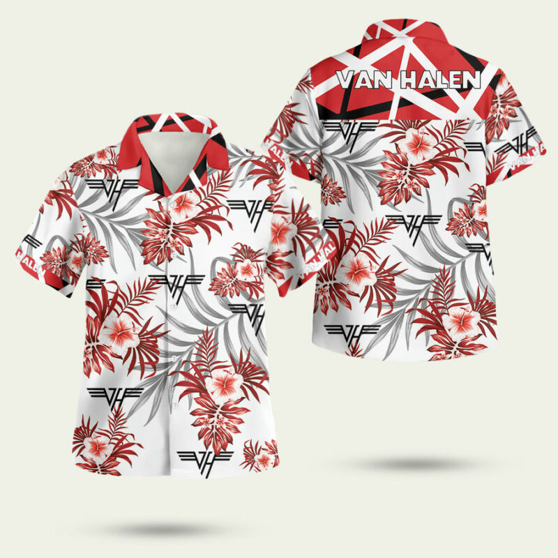 Van Halen Ao Shirt Hawaiian Shirt