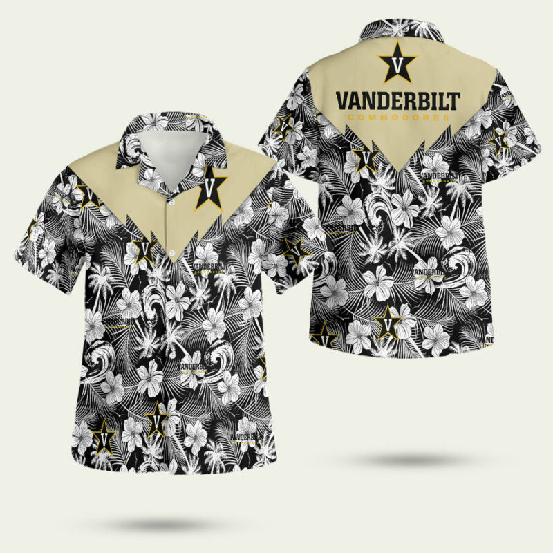 Vanderbilt Commodores Hawaiian Shirt