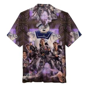 Vintage Ghostbusters Hawaiian Shirt