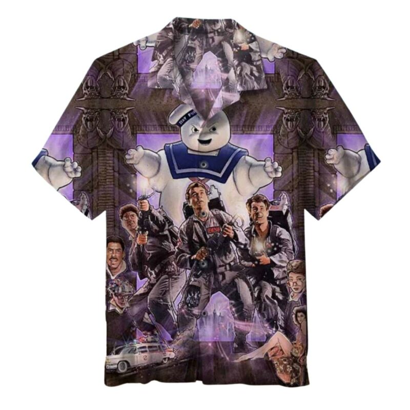 Vintage Ghostbusters Hawaiian Shirt