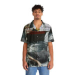 Vintage Jaws Hawaiian Shirt Front