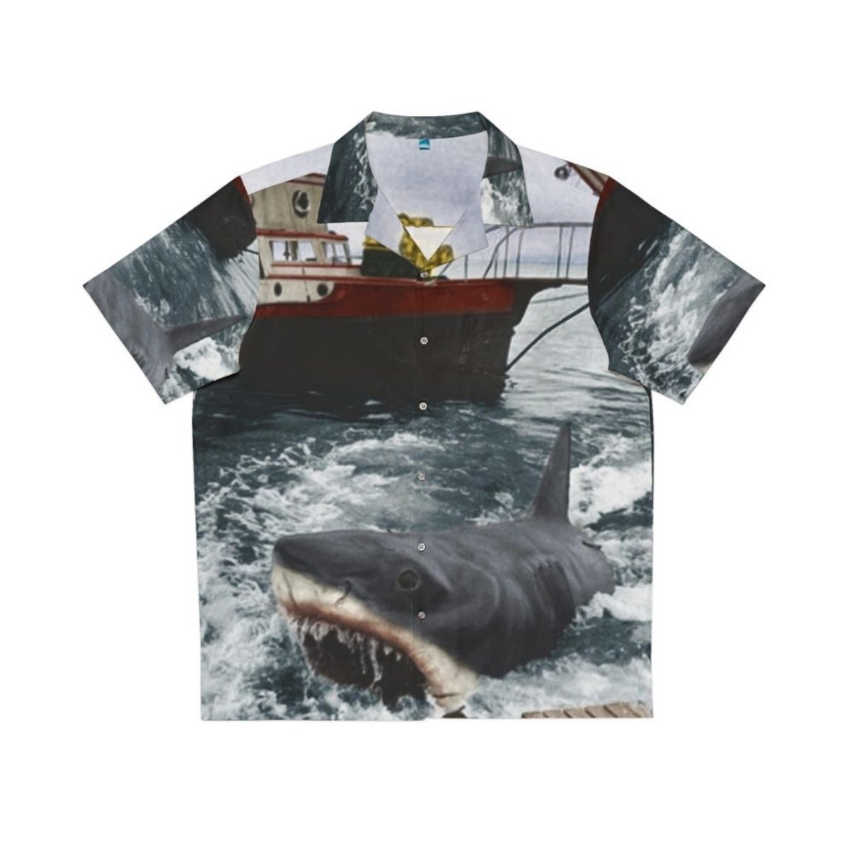 Vintage Jaws Hawaiian Shirt
