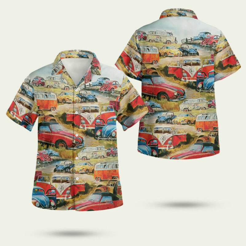 Volkswagen Vintage Hawaiian Shirt
