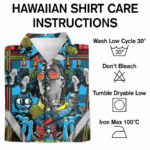 Weird al yankovic hawaiian shirt care instructions