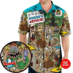 Where's Arthur Monty Python and the Holy Grail Hawaiian Shirt