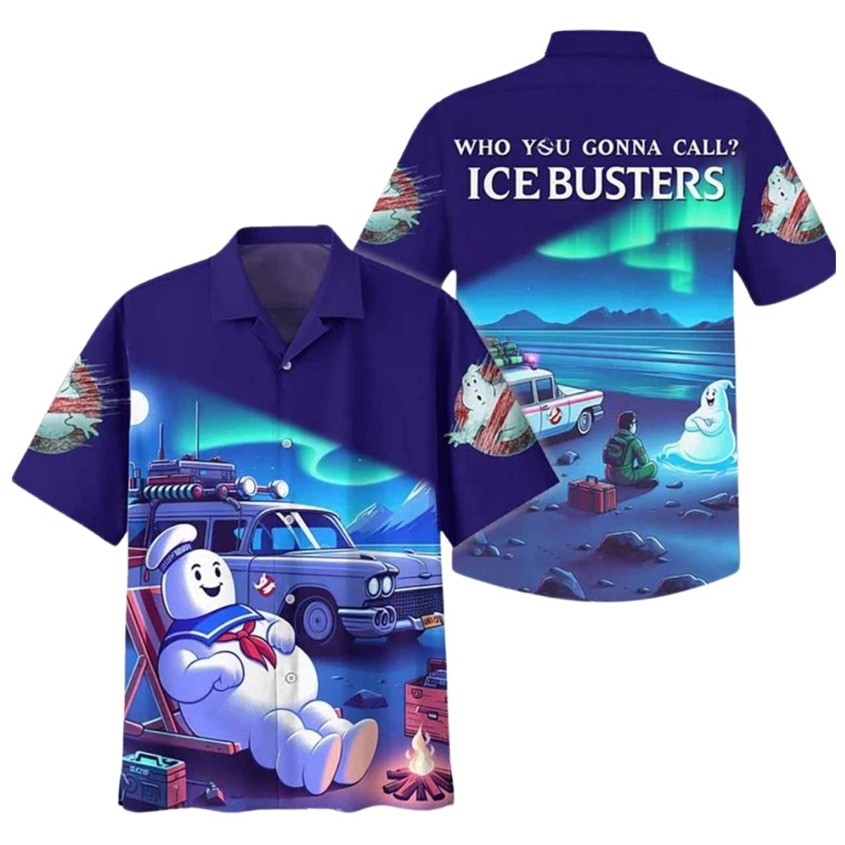 Who You Gonna Call Ice Ghostbusters Hawaiian Shirt