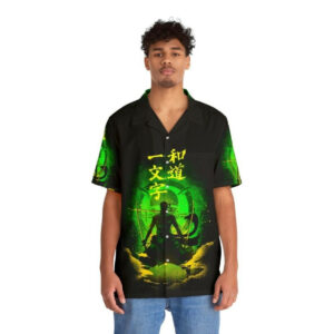 Zoro Anime Embrace the Anime Aesthetic Hawaiian Shirt Front